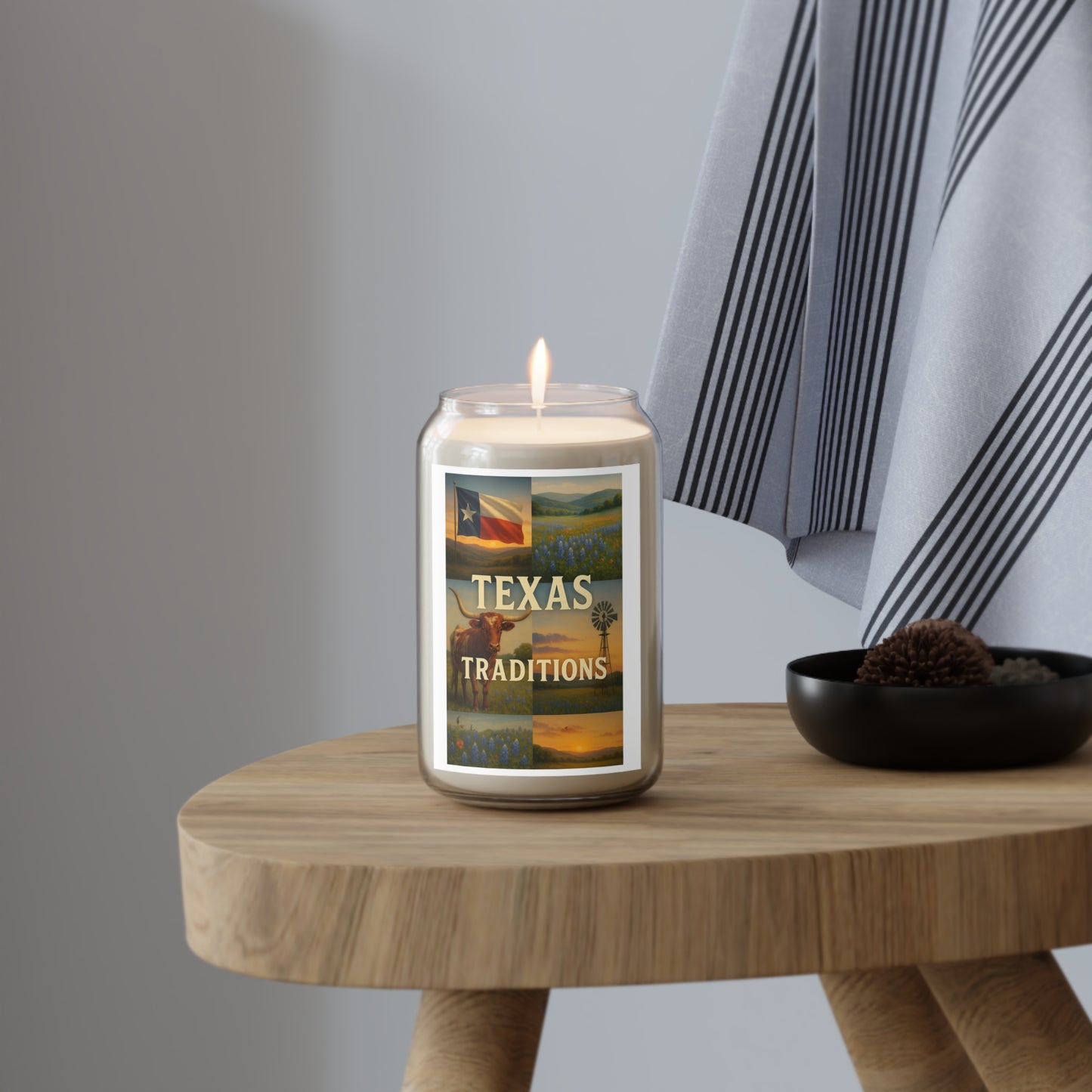 Texas Traditions Scented Soy Candle — 13.75 oz