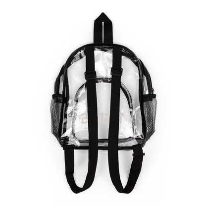 Clear Stadium Backpack - Transparent Game Day Bag with 'TIGERS' Logo
