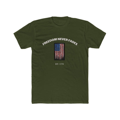 Freedom Never Fades  American Flag USA Pride T-Shirt
