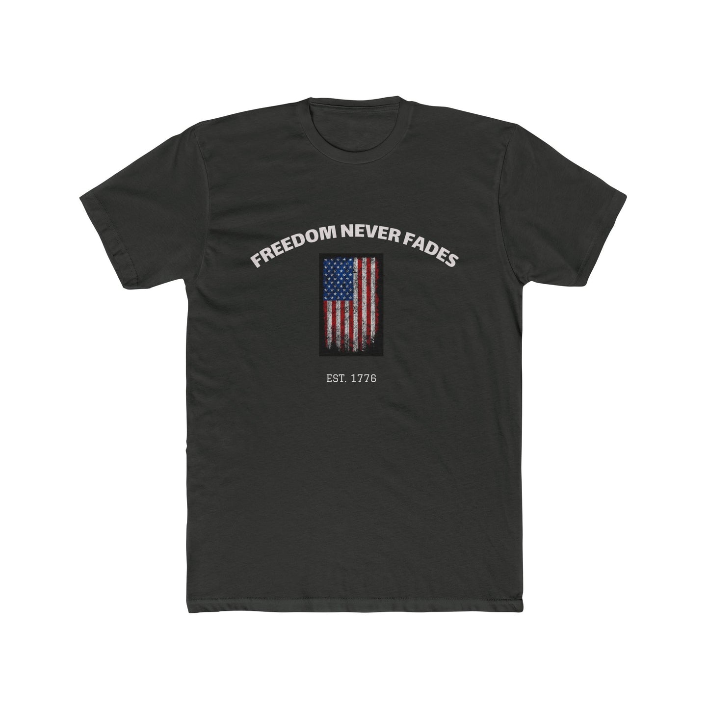 Freedom Never Fades  American Flag USA Pride T-Shirt