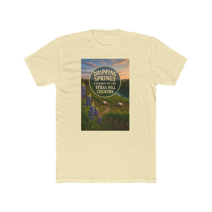 Dripping Springs Gateway to the Hill Country Tee — Scenic Texas Souvenir