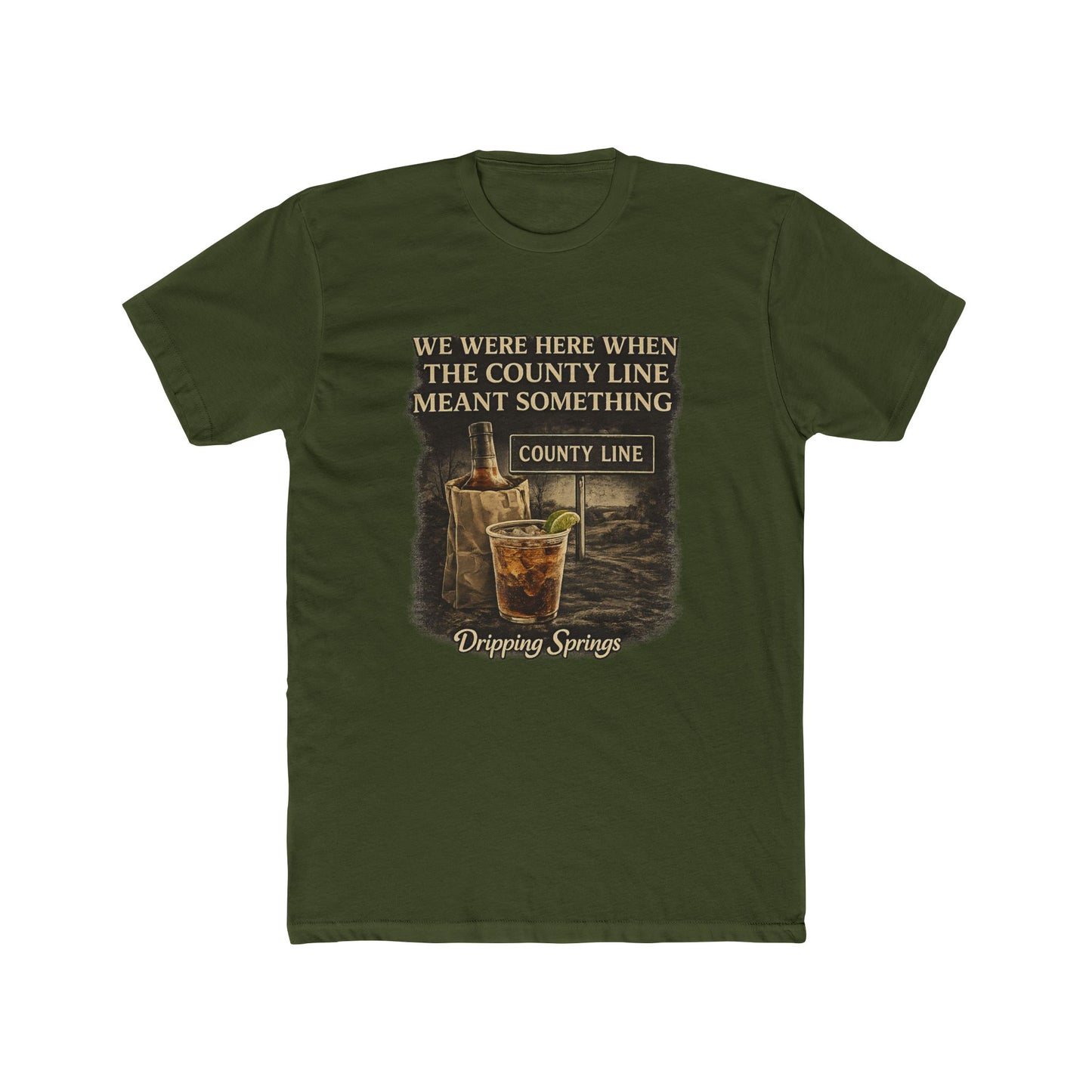 We Were Here Before It Was Cool — Dripping Springs Tee