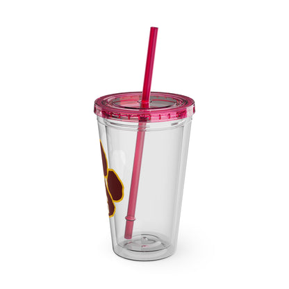 Sunsplash Tumbler with Straw, 16oz
