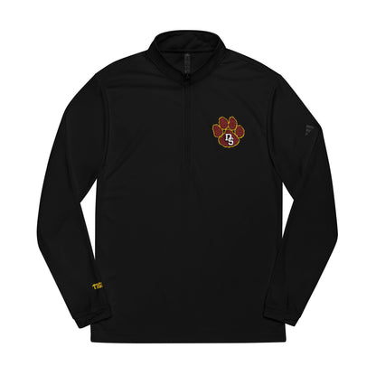 adidas® Quarter-Zip Pullover - Dripping Springs Tiger logo, Sportswear - 4 color options