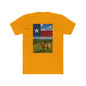 Texas Longhorn Flag Tee — Lone Star Cattle Graphic T-Shirt