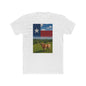 Texas Longhorn Flag Tee — Lone Star Cattle Graphic T-Shirt