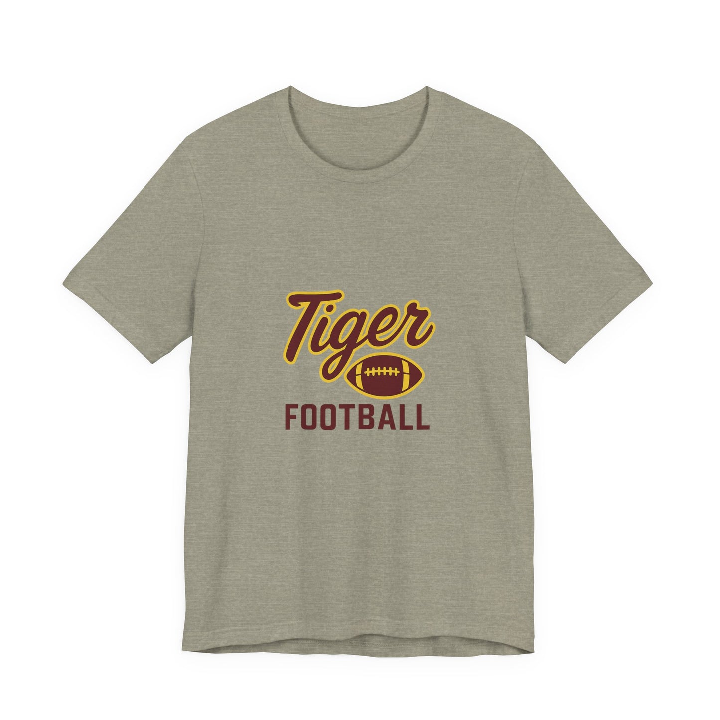 "UNFINISHED BUSINESS TIGER FOOTBALL"  Unisex Jersey Short Sleeve Tee ( 7 color options available)