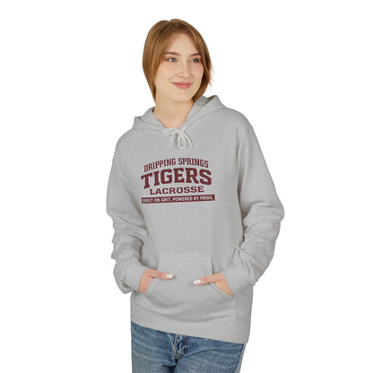 Tigers Lacrosse Hoodie — "Dripping Springs" Team Pride Pullover (multiple colors)