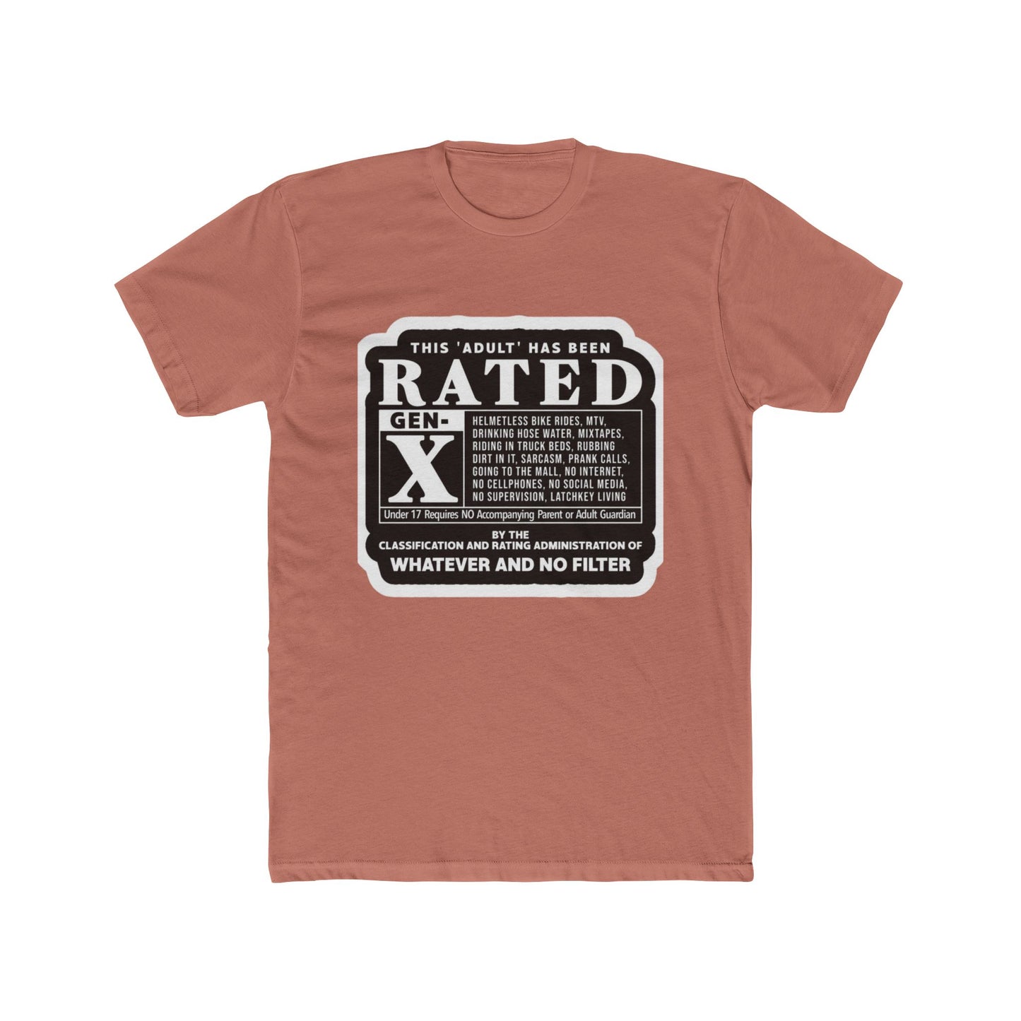 Gen X Tee — Retro 80s/90s Nostalgia T-Shirt