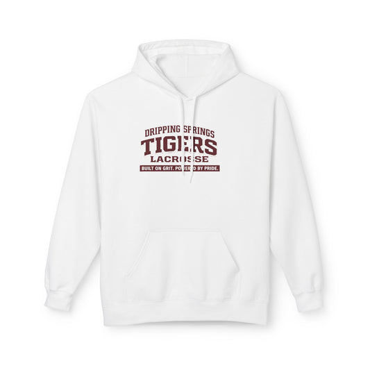 Tigers Lacrosse Hoodie — "Dripping Springs" Team Pride Pullover (multiple colors)