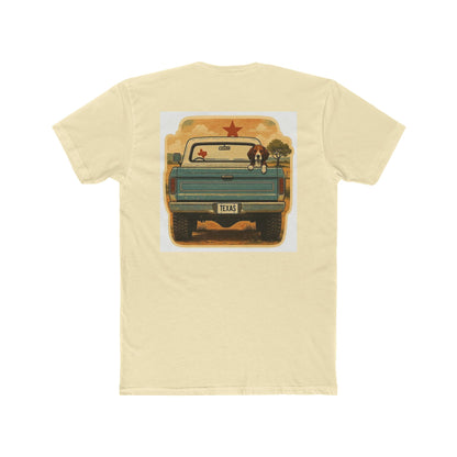 Texas Truck & Loyal Dog T-Shirt — Rustic Lone Star Trucking Tee