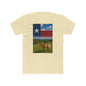 Texas Longhorn Flag Tee — Lone Star Cattle Graphic T-Shirt