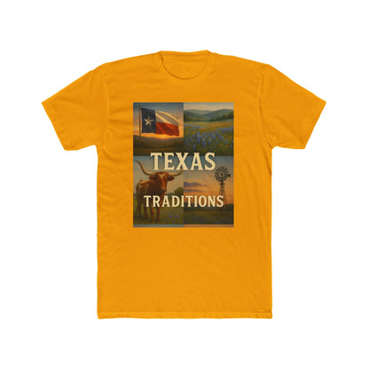 Texas Traditions T-Shirt — Rustic Lone Star Crew Tee