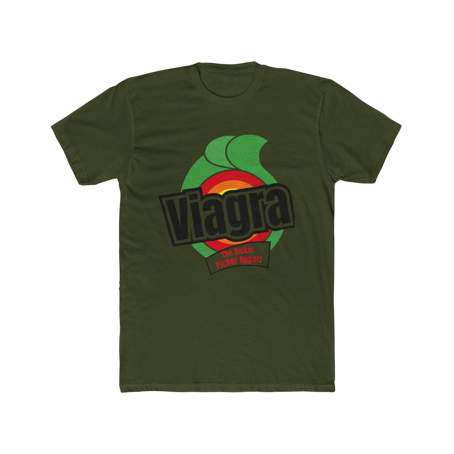 Viagra the Dicker Picker Upper Tee — Funny Novelty Graphic T-Shirt