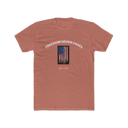 Freedom Never Fades  American Flag USA Pride T-Shirt