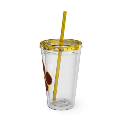 Sunsplash Tumbler with Straw, 16oz