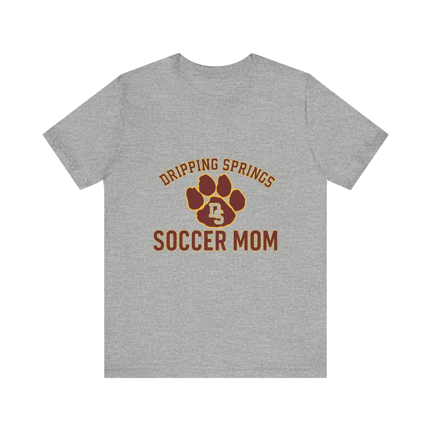 "SOCCER MOM" Unisex Jersey Short Sleeve Tee, 9 color options