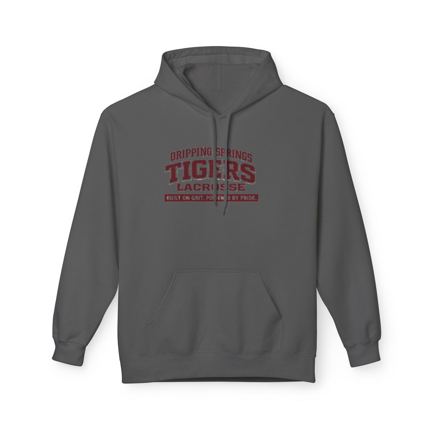 Tigers Lacrosse Hoodie — "Dripping Springs" Team Pride Pullover (multiple colors)