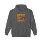 "Unfinished Business TIGER FOOTBALL"  Unisex Midweight Softstyle Fleece Hoodie - 6 color options