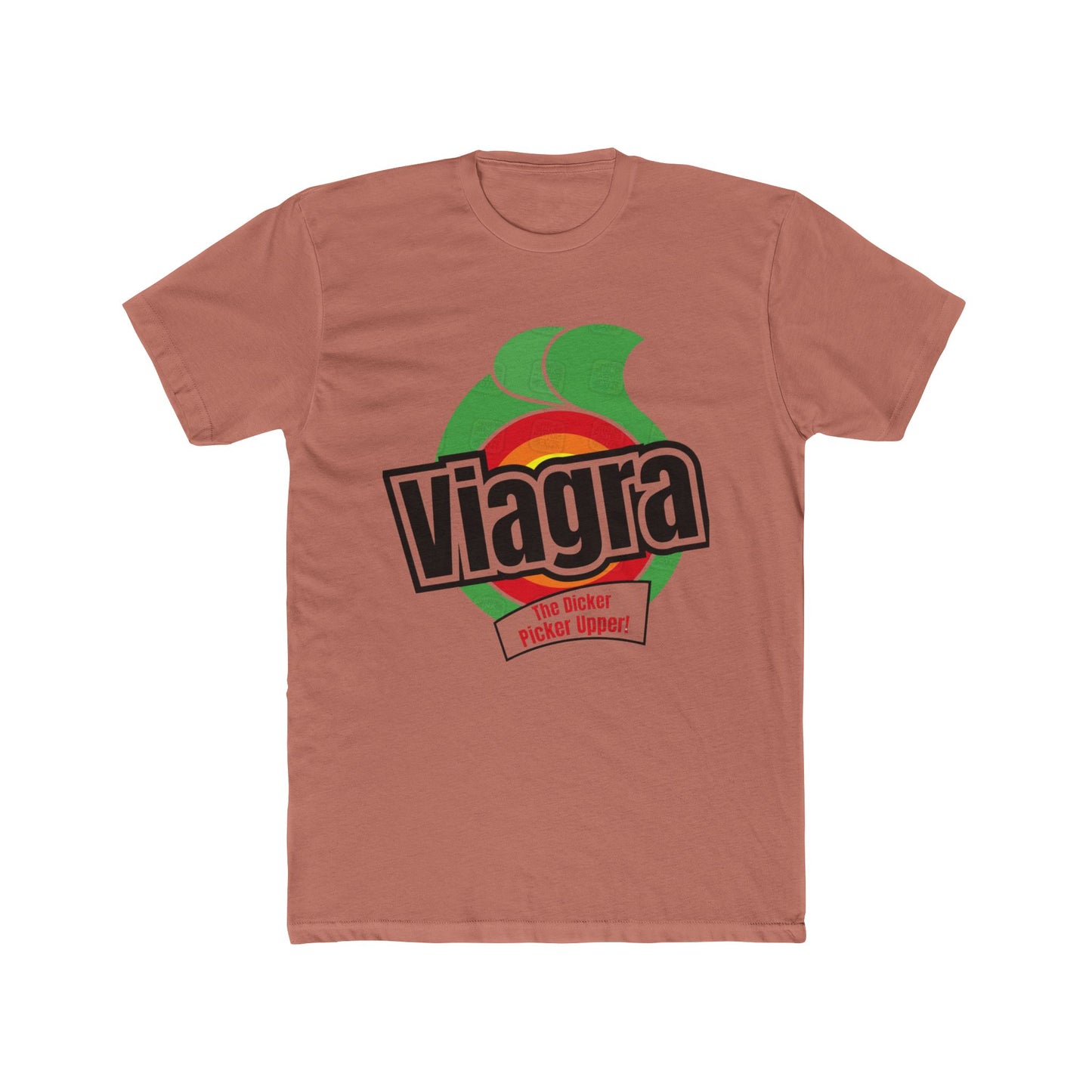 Viagra the Dicker Picker Upper Tee — Funny Novelty Graphic T-Shirt