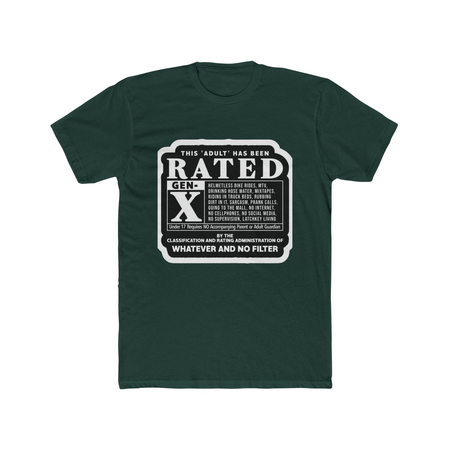 Gen X Tee — Retro 80s/90s Nostalgia T-Shirt