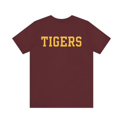 Unisex Jersey Short Sleeve Tee "TIGERS"  9 color options
