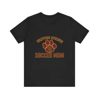 "SOCCER MOM" Unisex Jersey Short Sleeve Tee, 9 color options