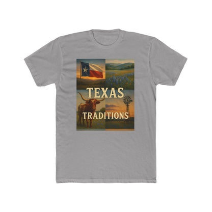 Texas Traditions T-Shirt — Rustic Lone Star Crew Tee
