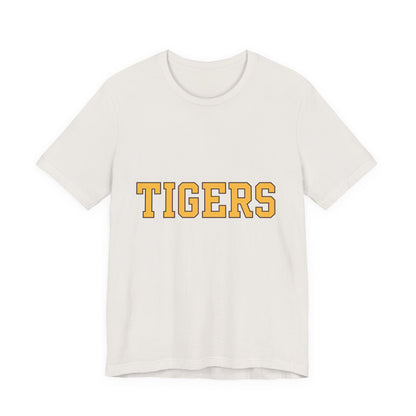 Unisex Jersey Short Sleeve Tee "TIGERS"  Multiple color options