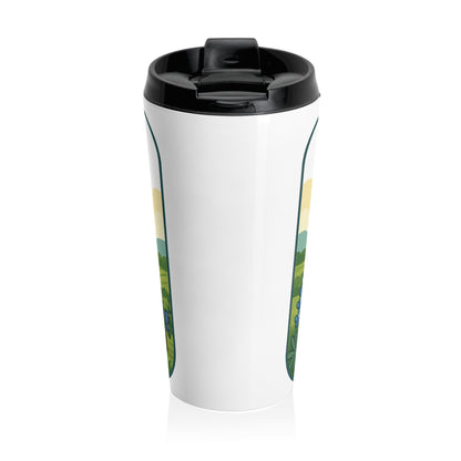 Dripping Springs Travel Mug — 'Gateway to the Hill Country' Stainless Steel Tumbler
