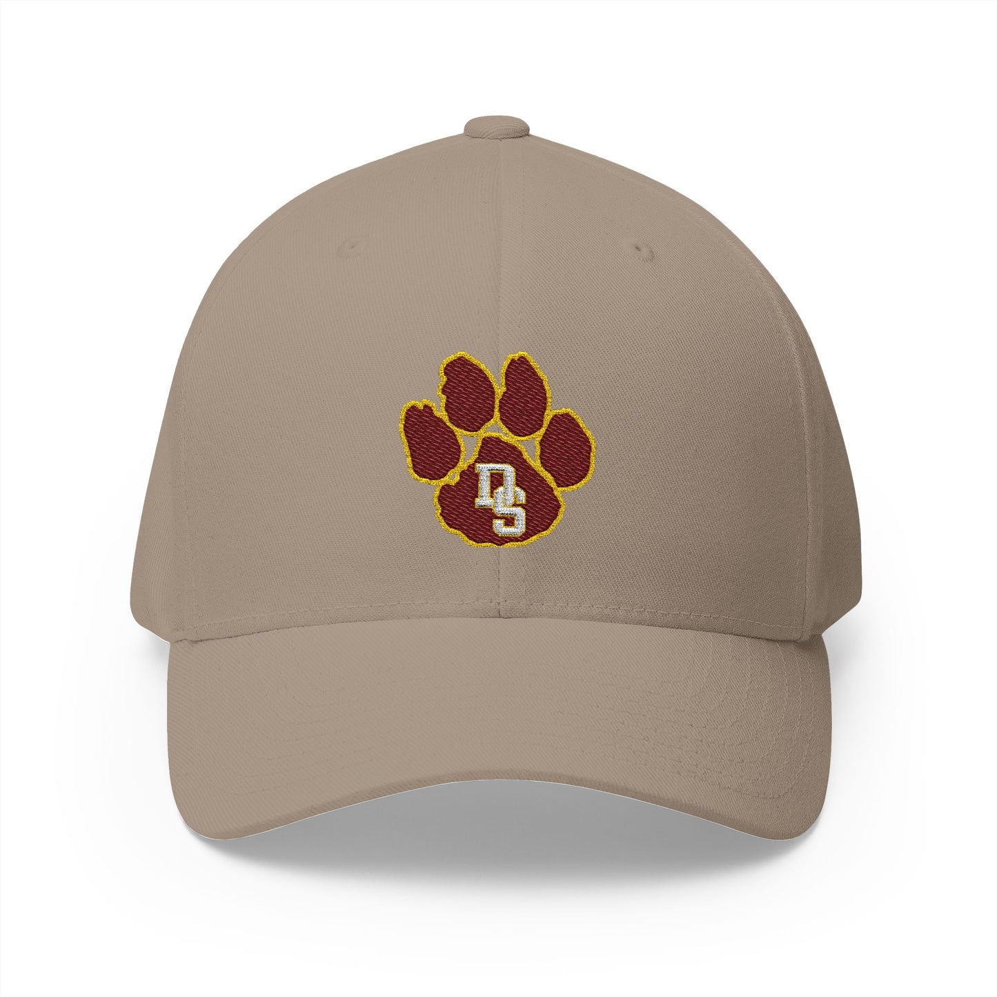 Embroidered Cap with Paw Print, Custom Sports Hat, Personalized Gift for Pet Lovers, Adjustable Baseball Cap, Team Spirit Accessory