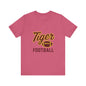 "TIGER FOOTBALL" Unisex Jersey Short Sleeve Tee- 7 color options