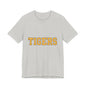 Unisex Jersey Short Sleeve Tee "TIGERS"  Multiple color options