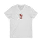 Baseball Mom V-Neck Tee — 'Tigers'
