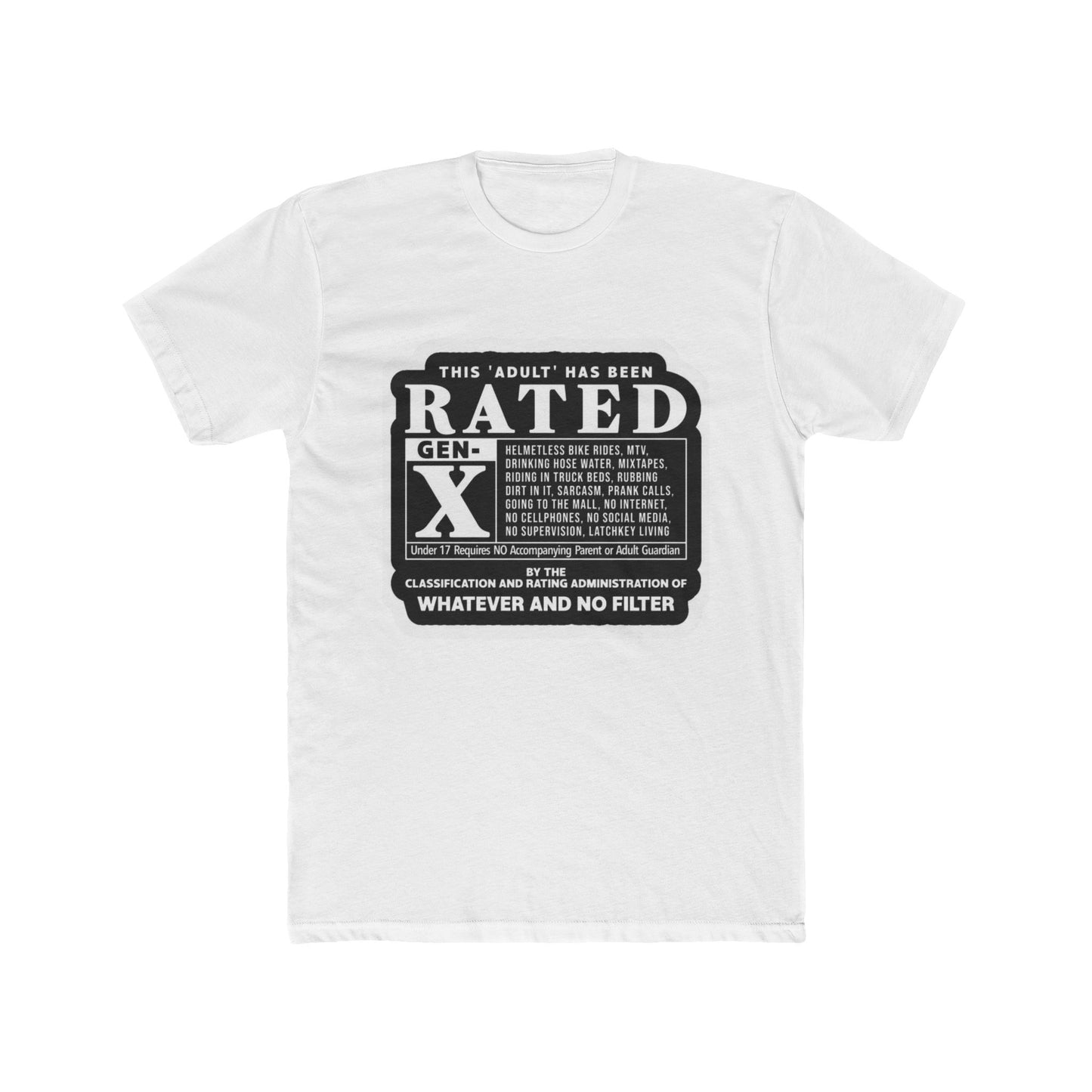 Gen X Tee — Retro 80s/90s Nostalgia T-Shirt