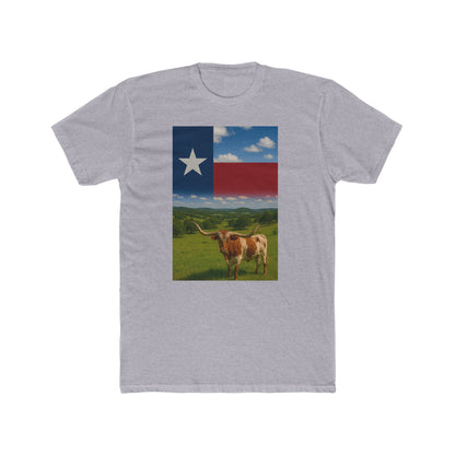 Texas Flag & Longhorn T-shirt