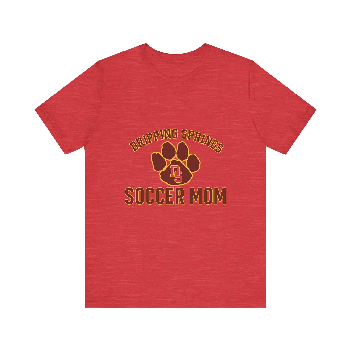 "SOCCER MOM" Unisex Jersey Short Sleeve Tee, 9 color options