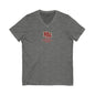 Baseball Mom V-Neck Tee — 'Tigers'