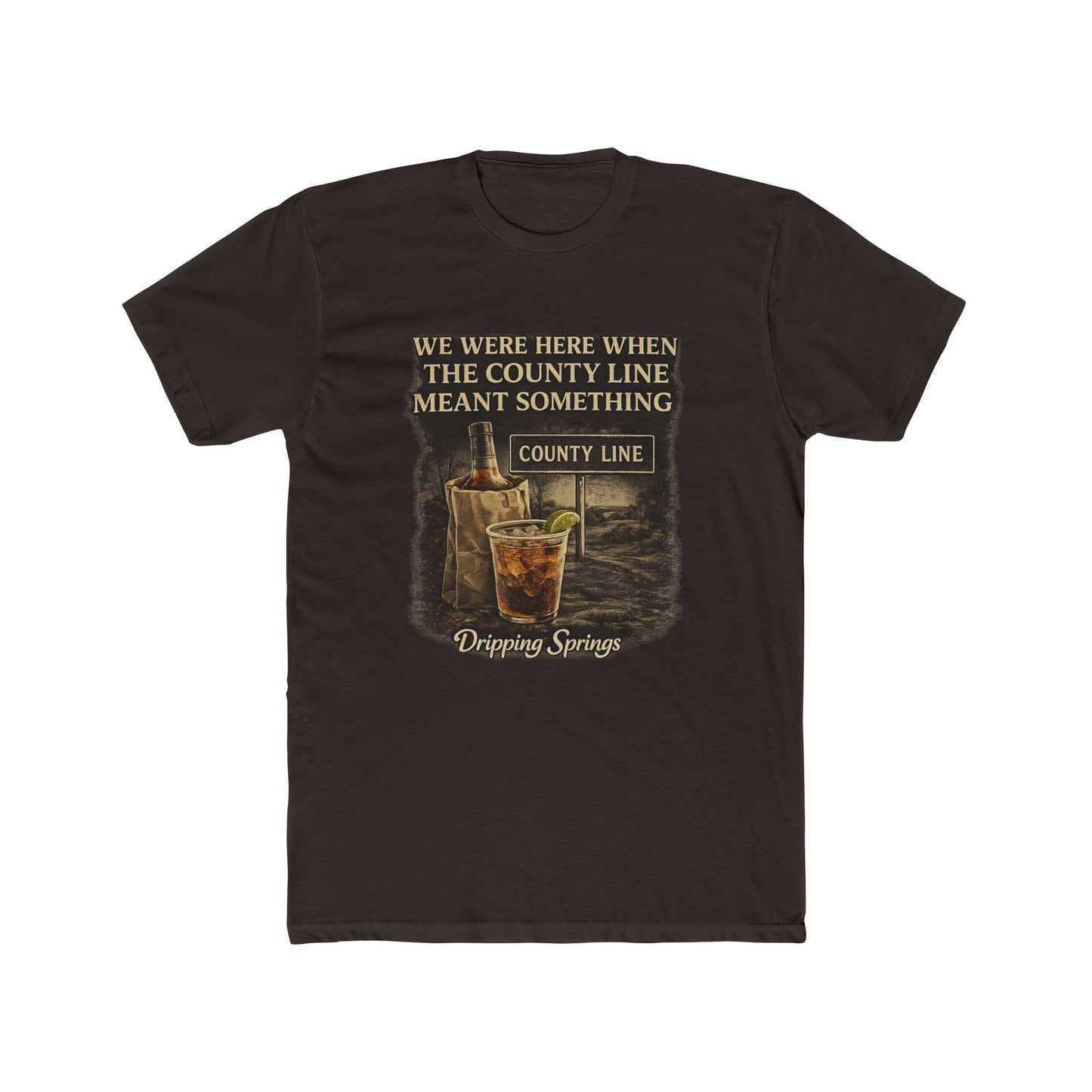 We Were Here Before It Was Cool — Dripping Springs Tee