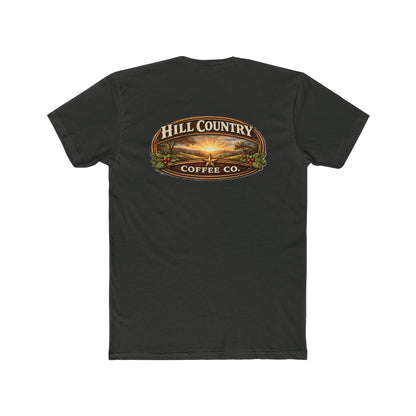Hill Country Coffee Company Tee — Coffee Shop Logo T-Shirt #2