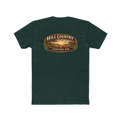Hill Country Coffee Company Tee — Coffee Shop Logo T-Shirt #2