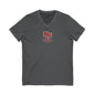 Baseball Mom V-Neck Tee — 'Tigers'