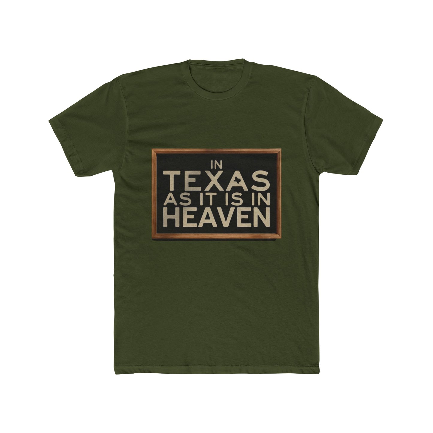 In Texas As In Heaven T-Shirt — Texas Pride Graphic Tee