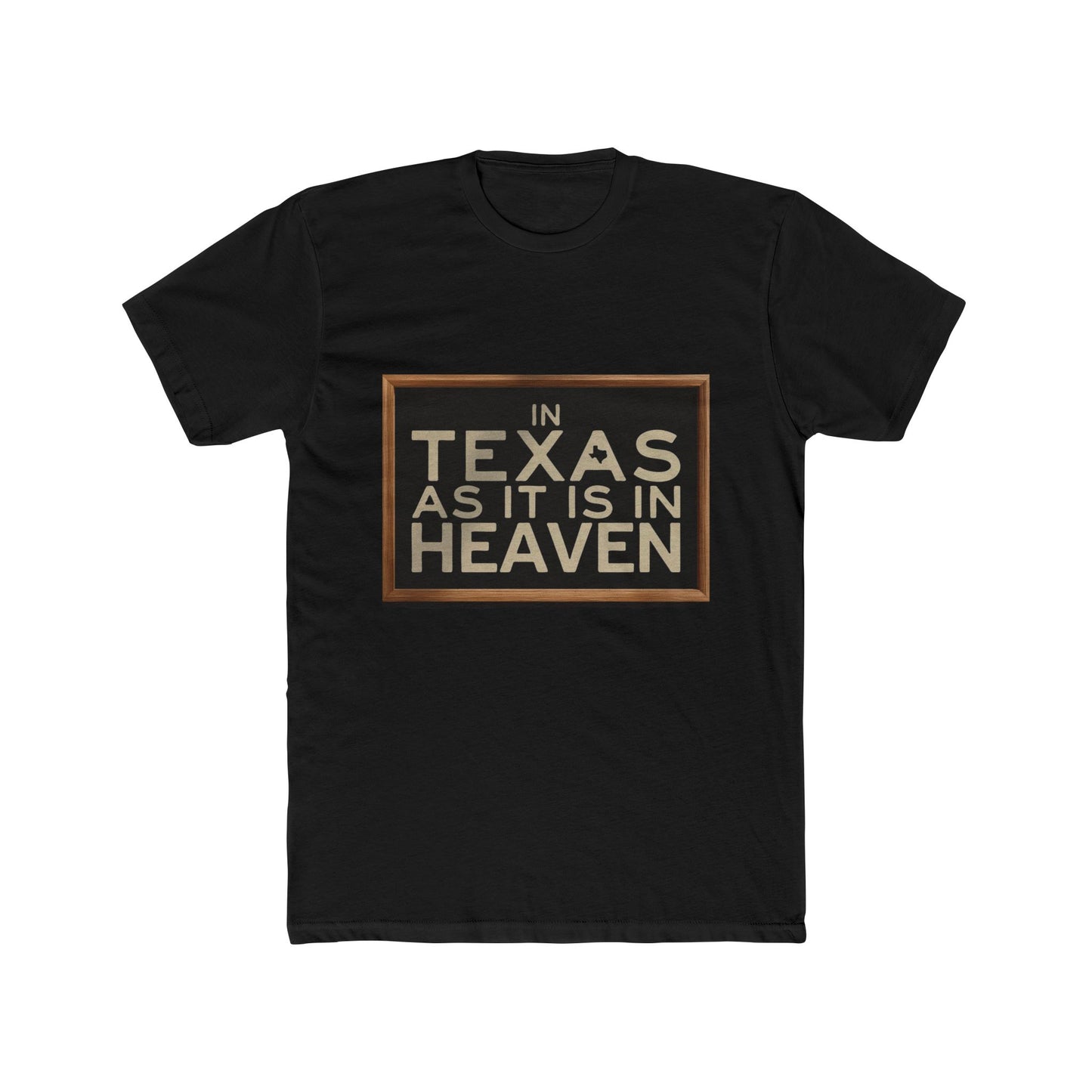 In Texas As In Heaven T-Shirt — Texas Pride Graphic Tee