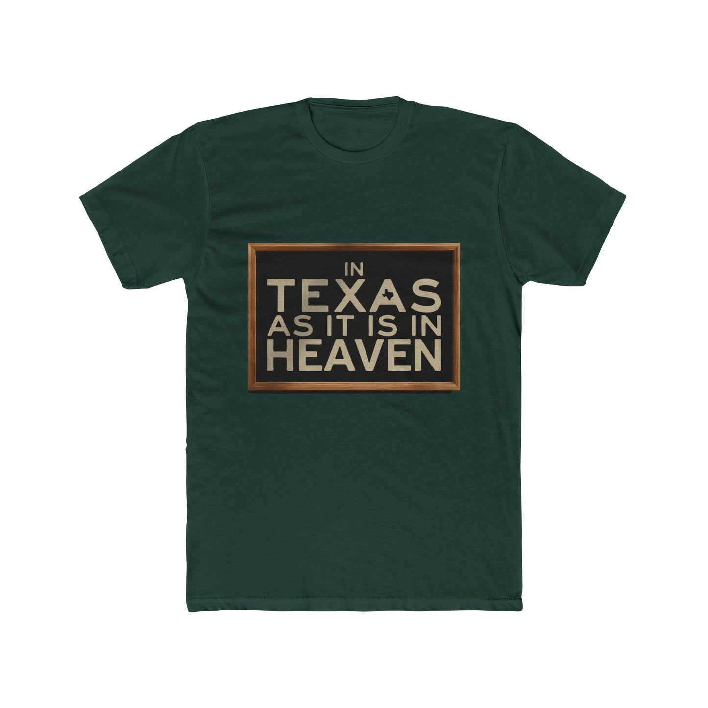 In Texas As In Heaven T-Shirt — Texas Pride Graphic Tee