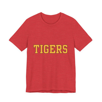 Unisex Jersey Short Sleeve Tee "TIGERS"  9 color options