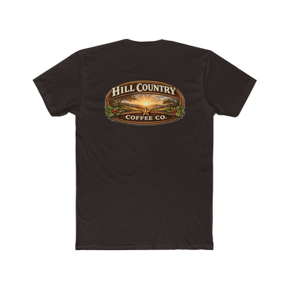 Hill Country Coffee Company Tee — Coffee Shop Logo T-Shirt #2