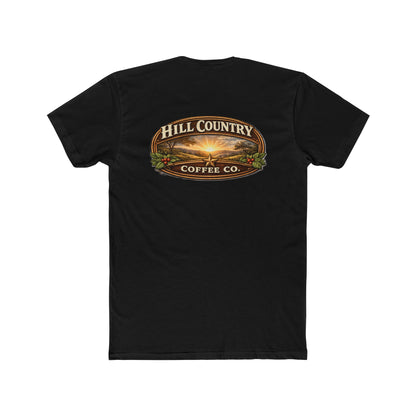 Hill Country Coffee Company Tee — Coffee Shop Logo T-Shirt #2