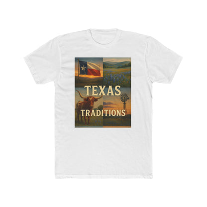 Texas Traditions T-Shirt — Rustic Lone Star Crew Tee