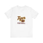 "UNFINISHED BUSINESS TIGER FOOTBALL"  Unisex Jersey Short Sleeve Tee ( 7 color options available)